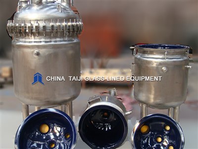 Nerūdijančio plieno stiklu dengta įranga